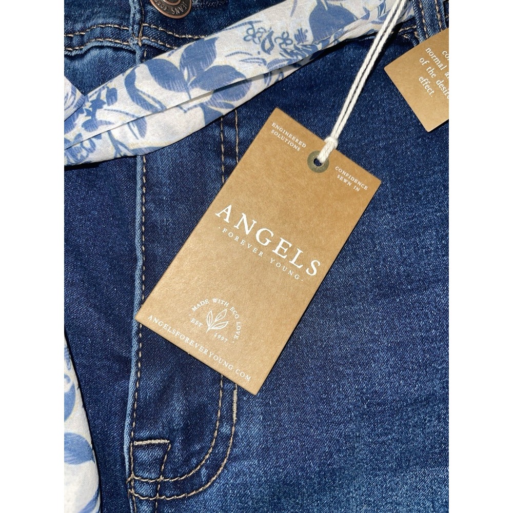 Angels Forever Young Everluxe Classic Convertible High-Rise Skinny Jeans size 20 - Picture 6 of 8